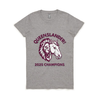 Queenslander! 2025 Champions Women's T-Shirt Thumbnail