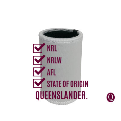 Queenslander! 2025 Checklist Stubby Holder Thumbnail