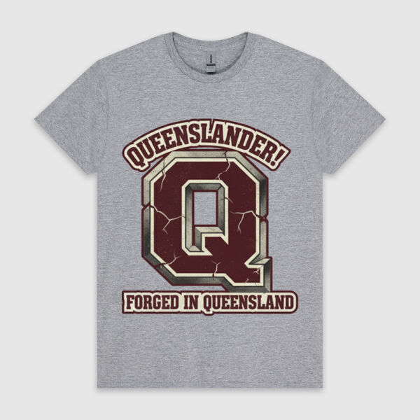 Queenslander 'Forged in Queensland' Unisex T-Shirt Thumbnail